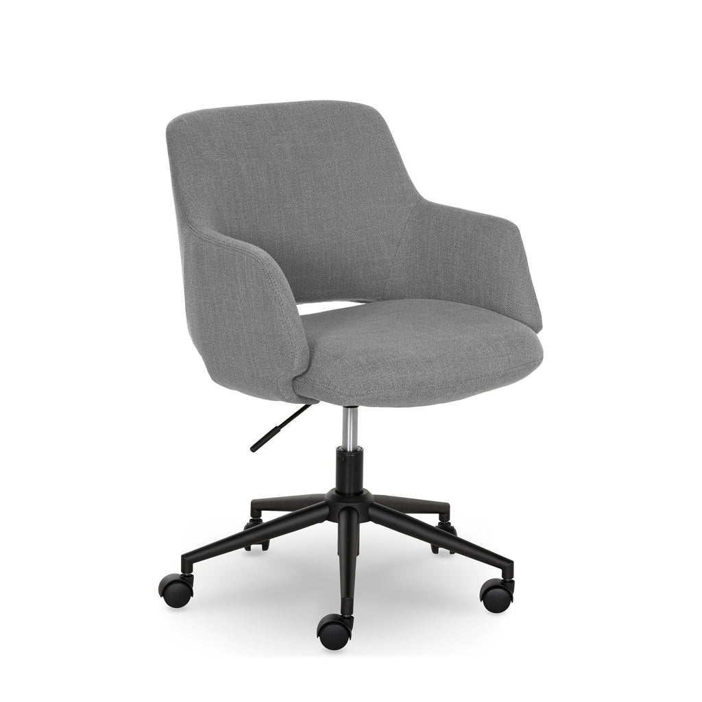 Lillian Office Chair, Gray - Dorm Room Essentials