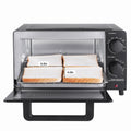 4 Slice Countertop Toaster Oven with 3 - Dorm Room Essentials