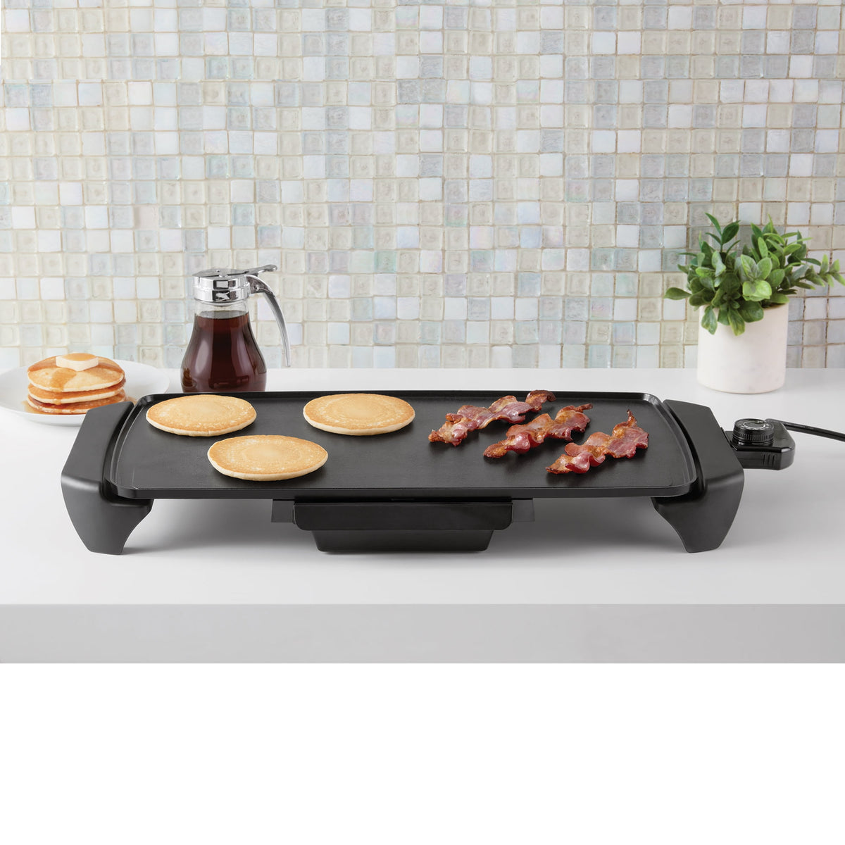 20 inch Electric Griddle - Non-Stick, - Dorm Room Essentials