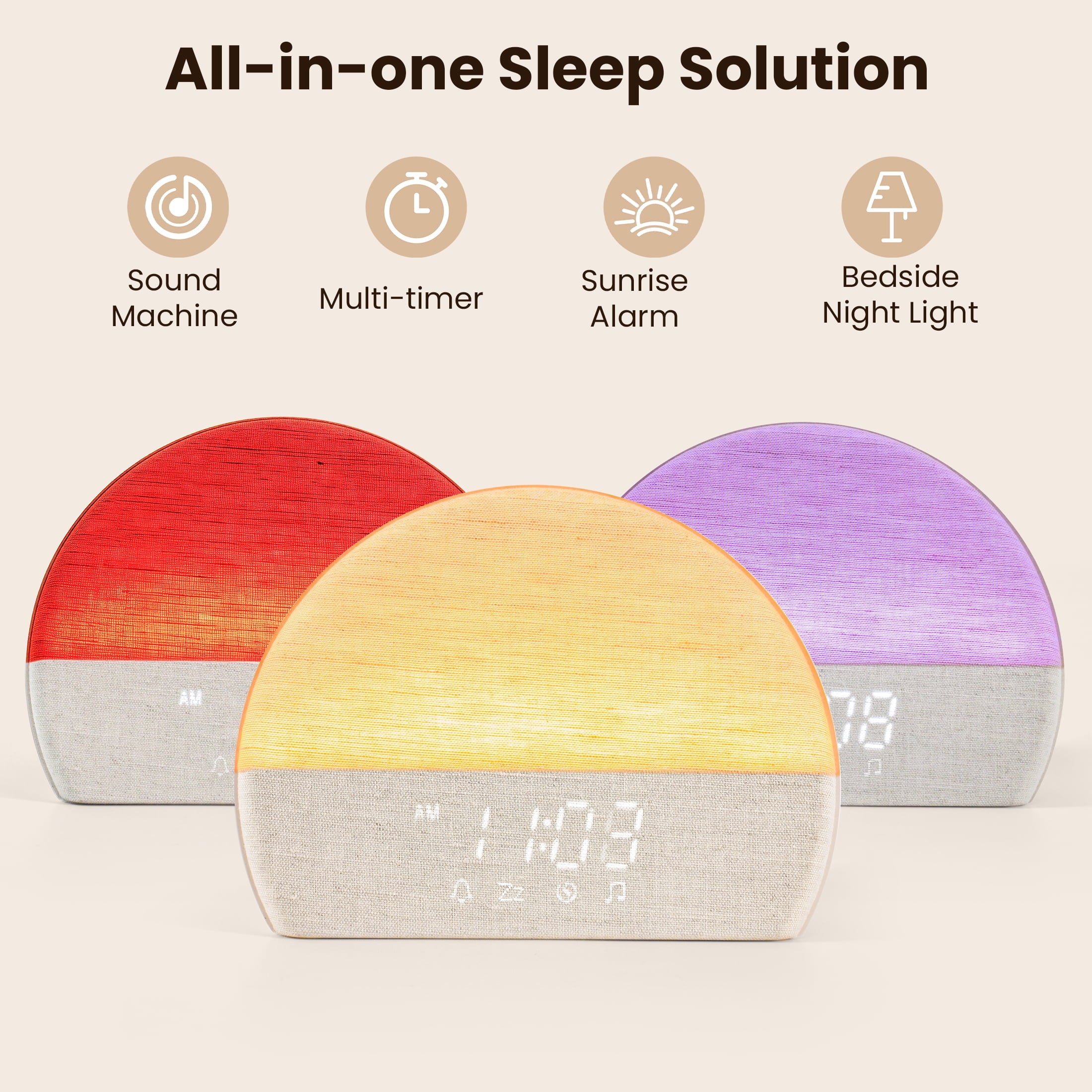 Wake up Light Sunrise Alarm Clock with - Sunrise Alarm Clock