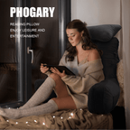 PHOGARY 31inch Reading Pillow for Bed - Reading Pillow