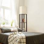 SUNMORY 63'' Floor Lamps with Shelves, - Modern Table Lamp