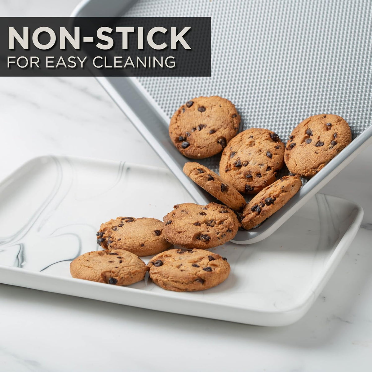 Heavy Duty Baking Pans Bakeware Set - Kitchen Essentials