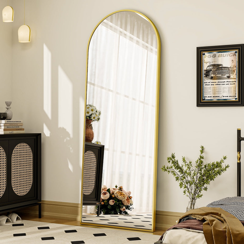 64"x 21" Full Length Mirror Arched - Full Length Mirror