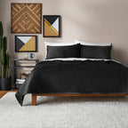 Soft Velvet Quilt - Microfiber Quilt Set