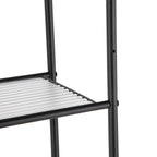 Over-the-Toilet Steel Storage Unit with - Bookcase Shelf