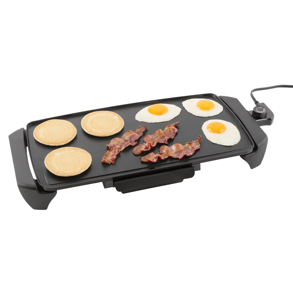 20 inch Electric Griddle - Non-Stick, - Dorm Room Essentials