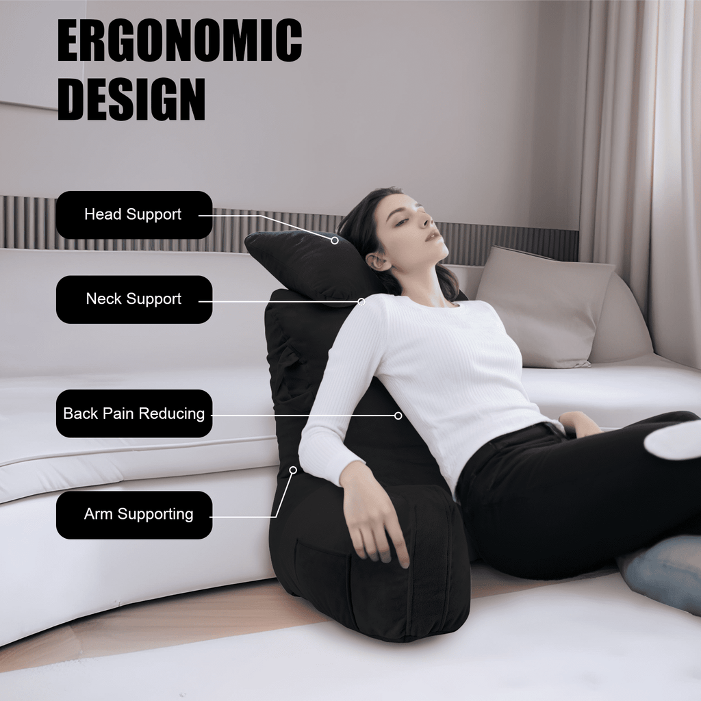 PHOGARY 31inch Reading Pillow for Bed - Reading Pillow