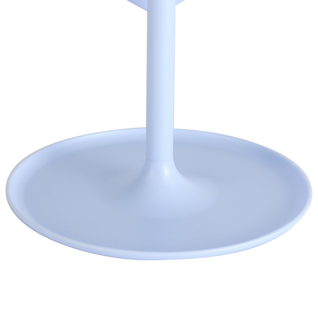 11.26" Tall Light Blue Plastic Frame - Full Length Mirror