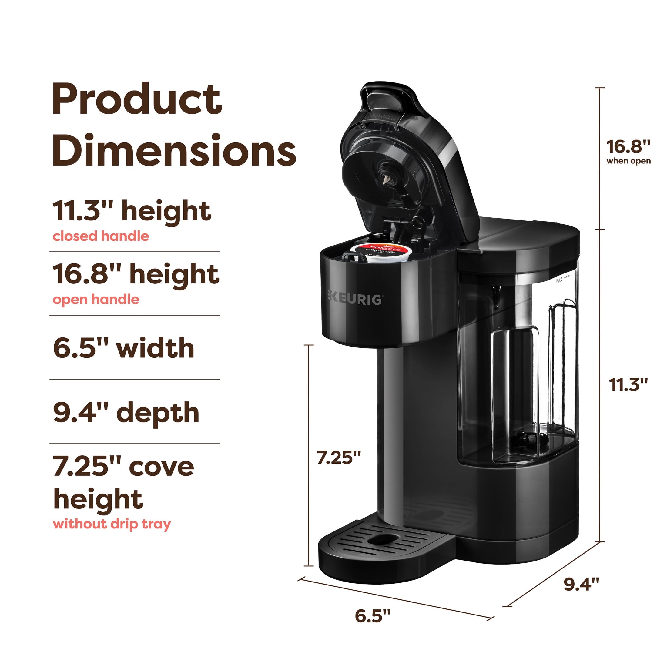 Keurig K-Express Essentials Black - Dorm Room Essentials