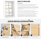 LazBlinds No Tools No Drill Cordless - Dorm Room Essentials