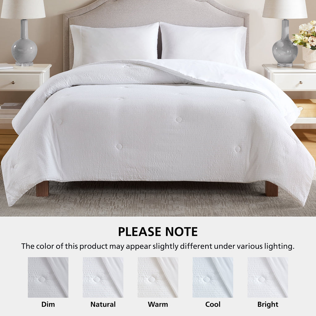 Full/Queen Comforter, Reversible Down - Waterproof Mattress