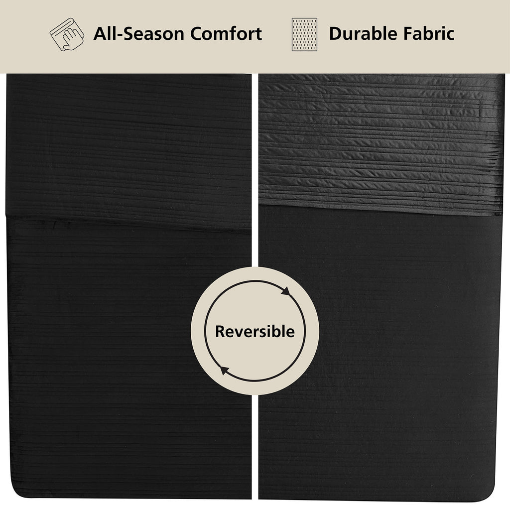 Soft Velvet Quilt - Microfiber Quilt Set
