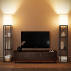 SUNMORY 63'' Floor Lamps with Shelves, - Modern Table Lamp