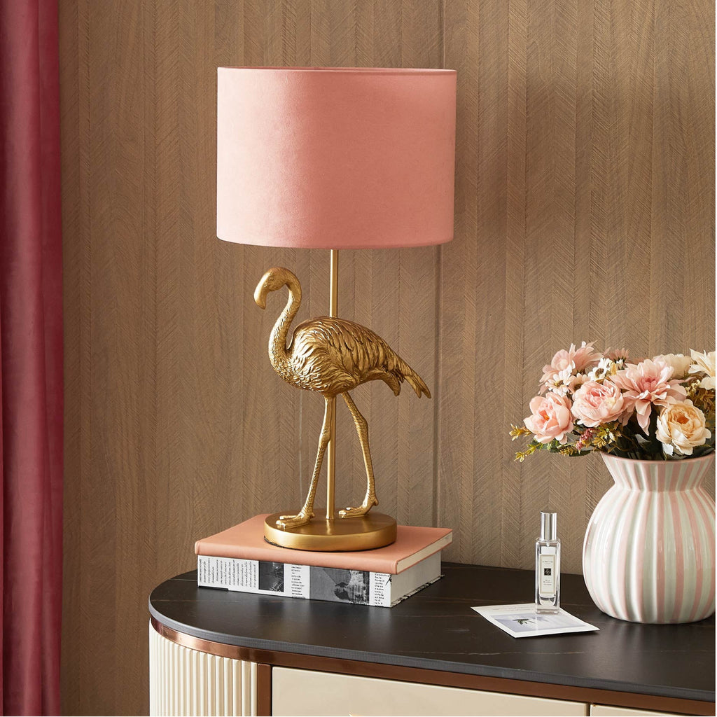 Home Decor Collection Pink Flamingo - Modern Table Lamp