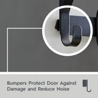 SnugFit Over-the-Door Hanging Hooks, 6 - Dorm Room Essentials