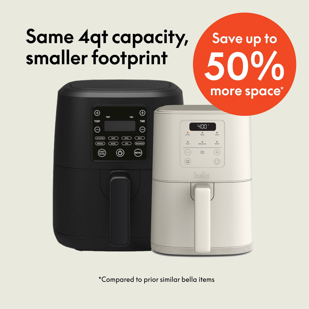 bella 4 Qt Slim Digital Air Fryer with - Air Fryer