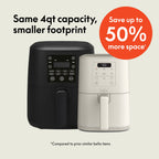 bella 4 Qt Slim Digital Air Fryer with - Air Fryer