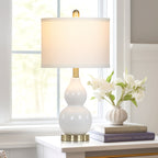 Cinkeda Double Gourd Ceramic Table - Modern Table Lamp