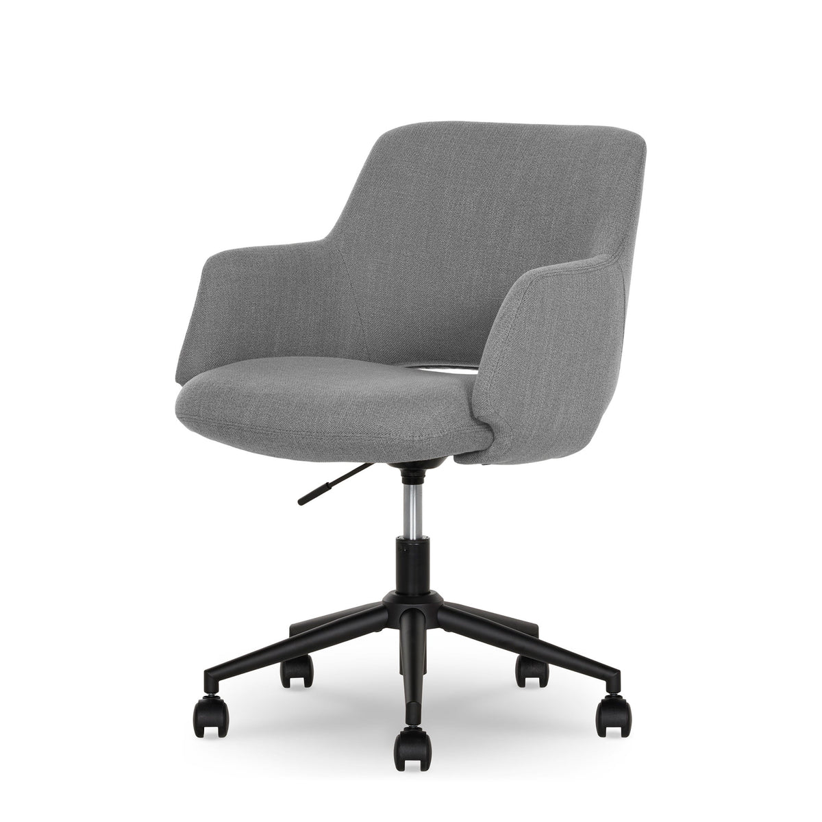 Lillian Office Chair, Gray - Dorm Room Essentials