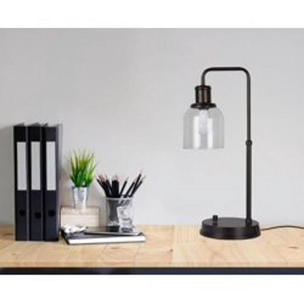 20.5 in Height Bronze Metal Desk Lamp - Modern Table Lamp