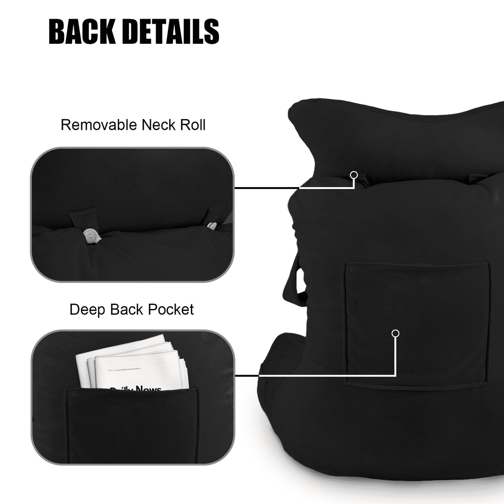 PHOGARY 31inch Reading Pillow for Bed - Reading Pillow