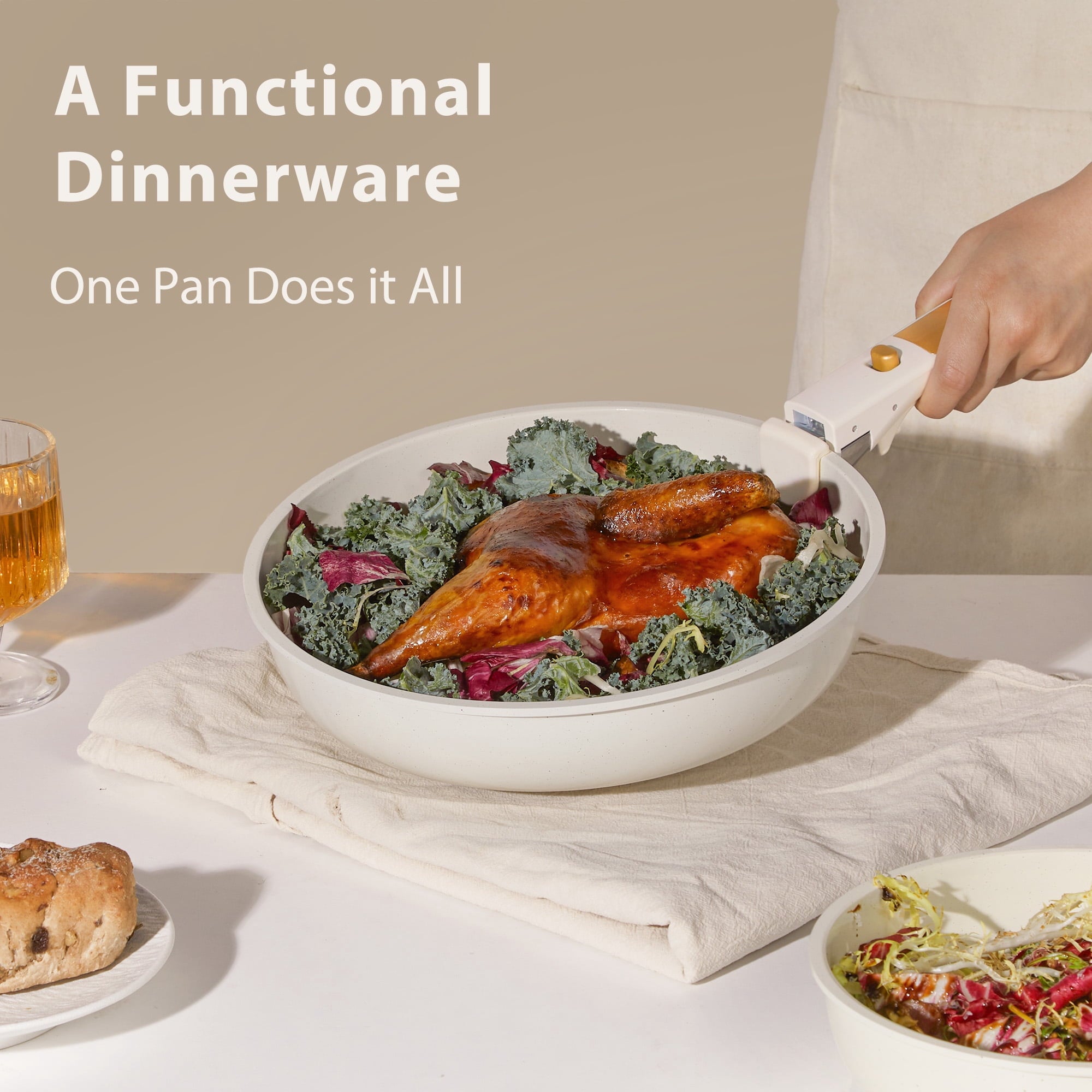 Carote Nonstick Detachable Pots and - Dorm Room Essentials