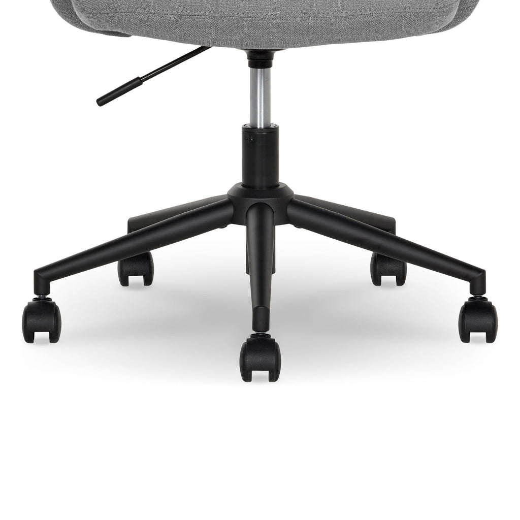 Lillian Office Chair, Gray - Dorm Room Essentials