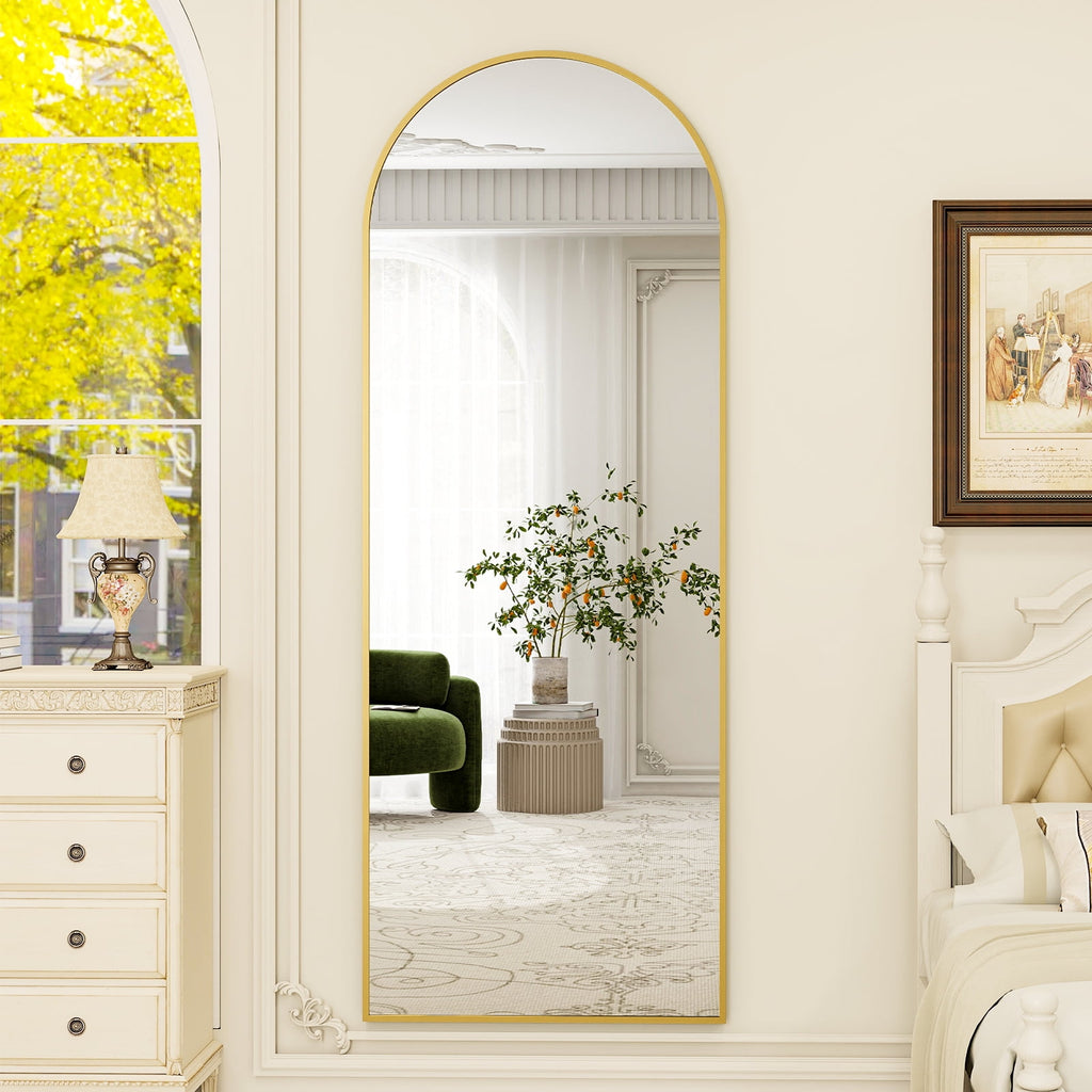 64"x 21" Full Length Mirror Arched - Full Length Mirror