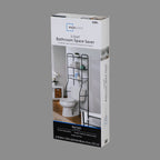 Over-the-Toilet Steel Storage Unit with - Bookcase Shelf