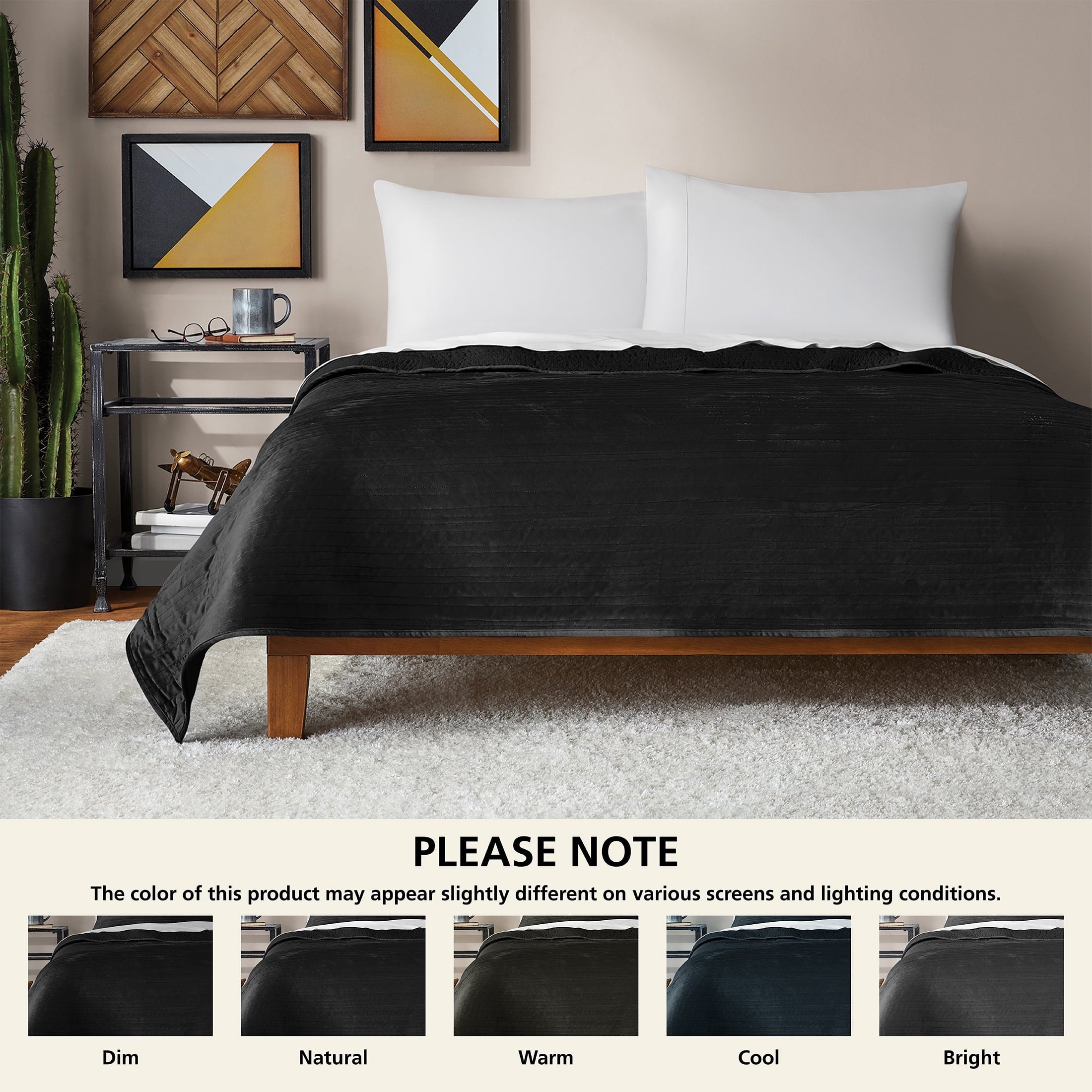 Soft Velvet Quilt - Microfiber Quilt Set