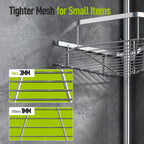 LazySpin 4-Tier Corner Shower Caddy - Dorm Room Essentials