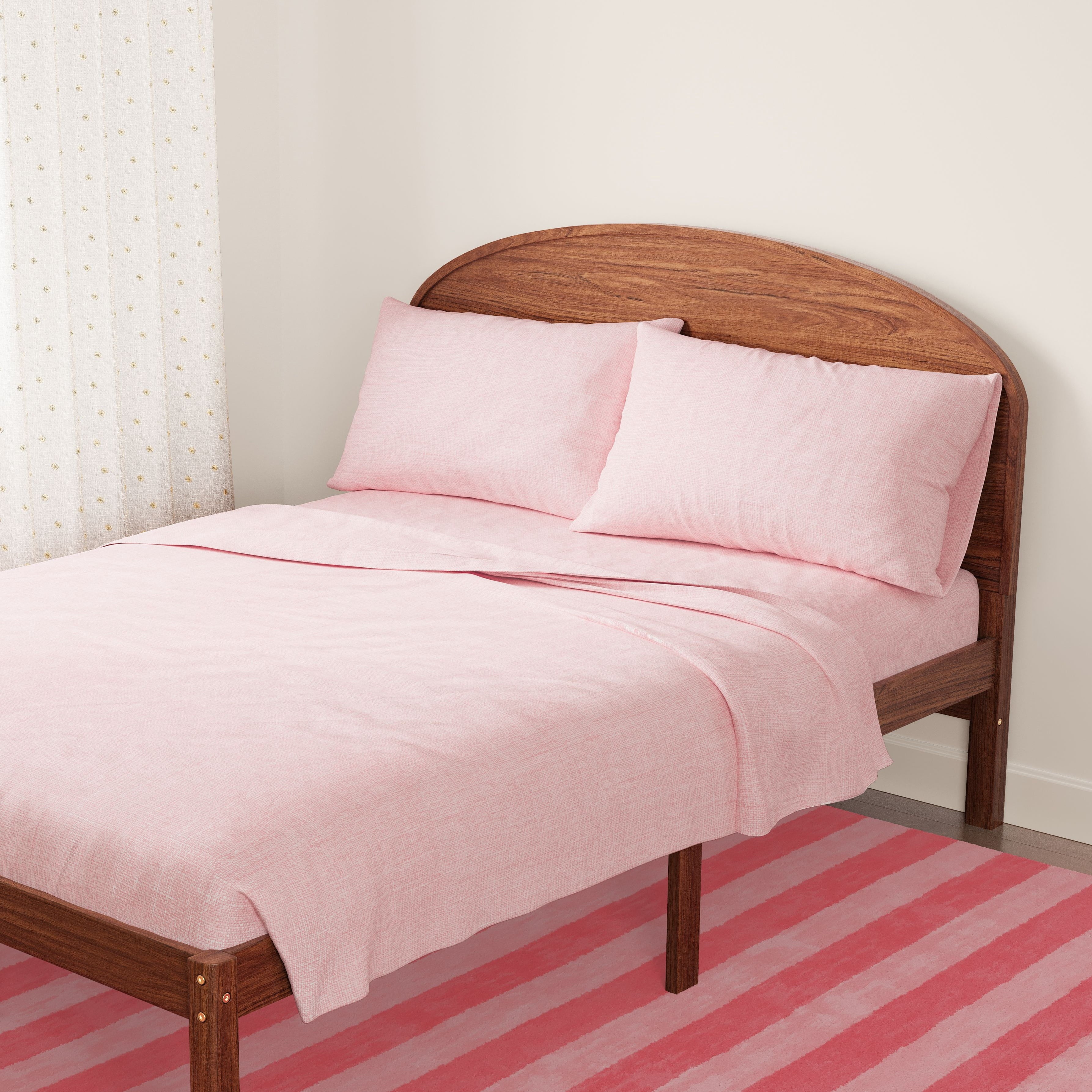 Kids 100% Cotton Percale Bed Sheet Set - Soft Bed Sheet Set