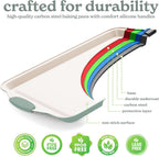 Bakeware Set, 10-Piece Nonstick - Kitchen Essentials