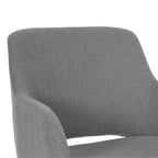 Lillian Office Chair, Gray - Dorm Room Essentials
