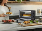 4 Slice Countertop Toaster Oven with 3 - Dorm Room Essentials