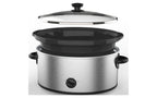 6 Quart Oval Slow Cooker, with - Kitchen Essentials