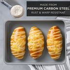 Heavy Duty Baking Pans Bakeware Set - Kitchen Essentials