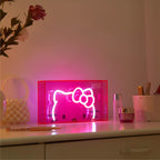 Hello Kitty 9" W x 5" H Acrylic LED - Dorm Room Essentials