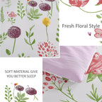 1 Piece Queen Comforter Floral - Comforter Set