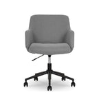 Lillian Office Chair, Gray - Dorm Room Essentials
