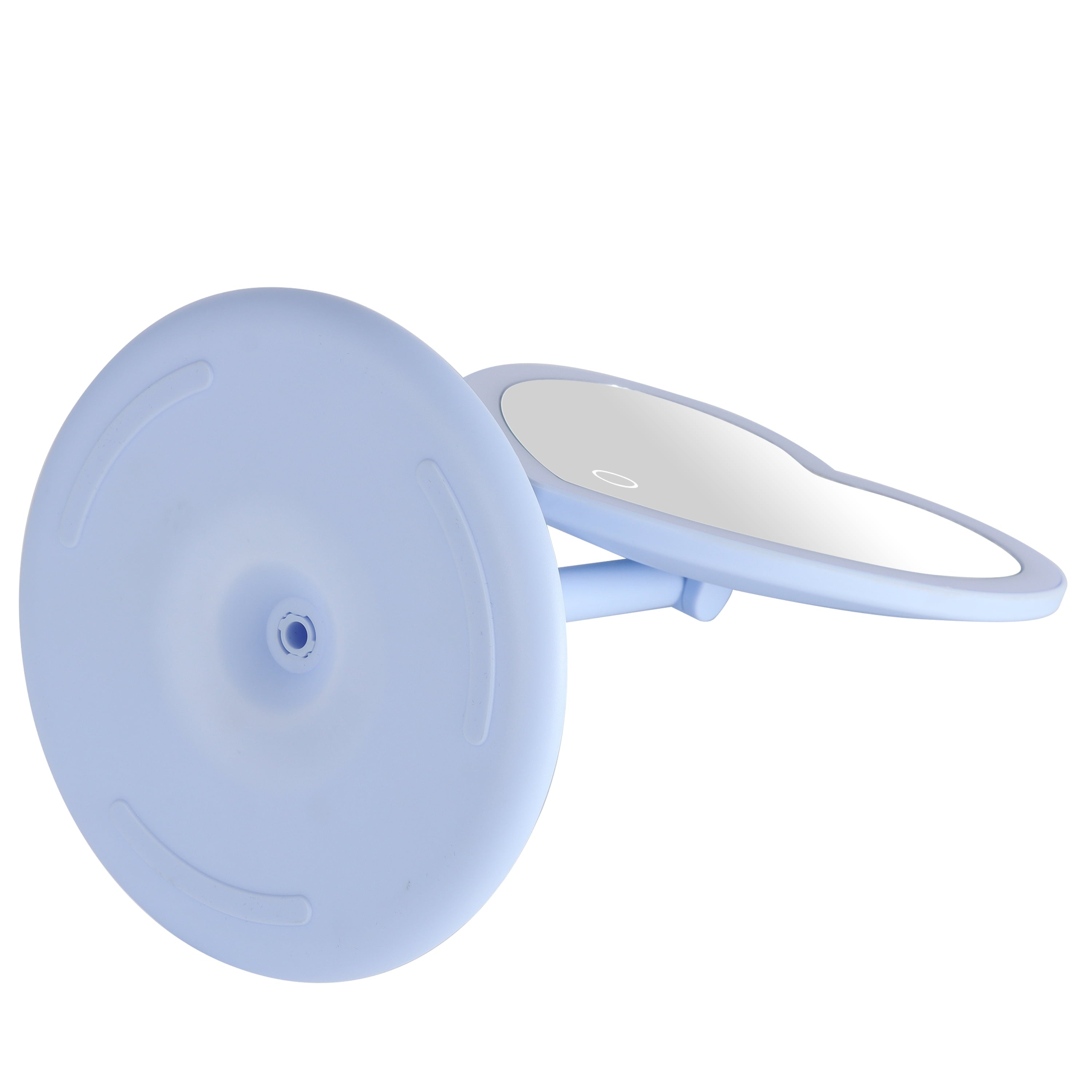 11.26" Tall Light Blue Plastic Frame - Full Length Mirror