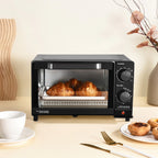 4 Slice Countertop Toaster Oven with 3 - Dorm Room Essentials