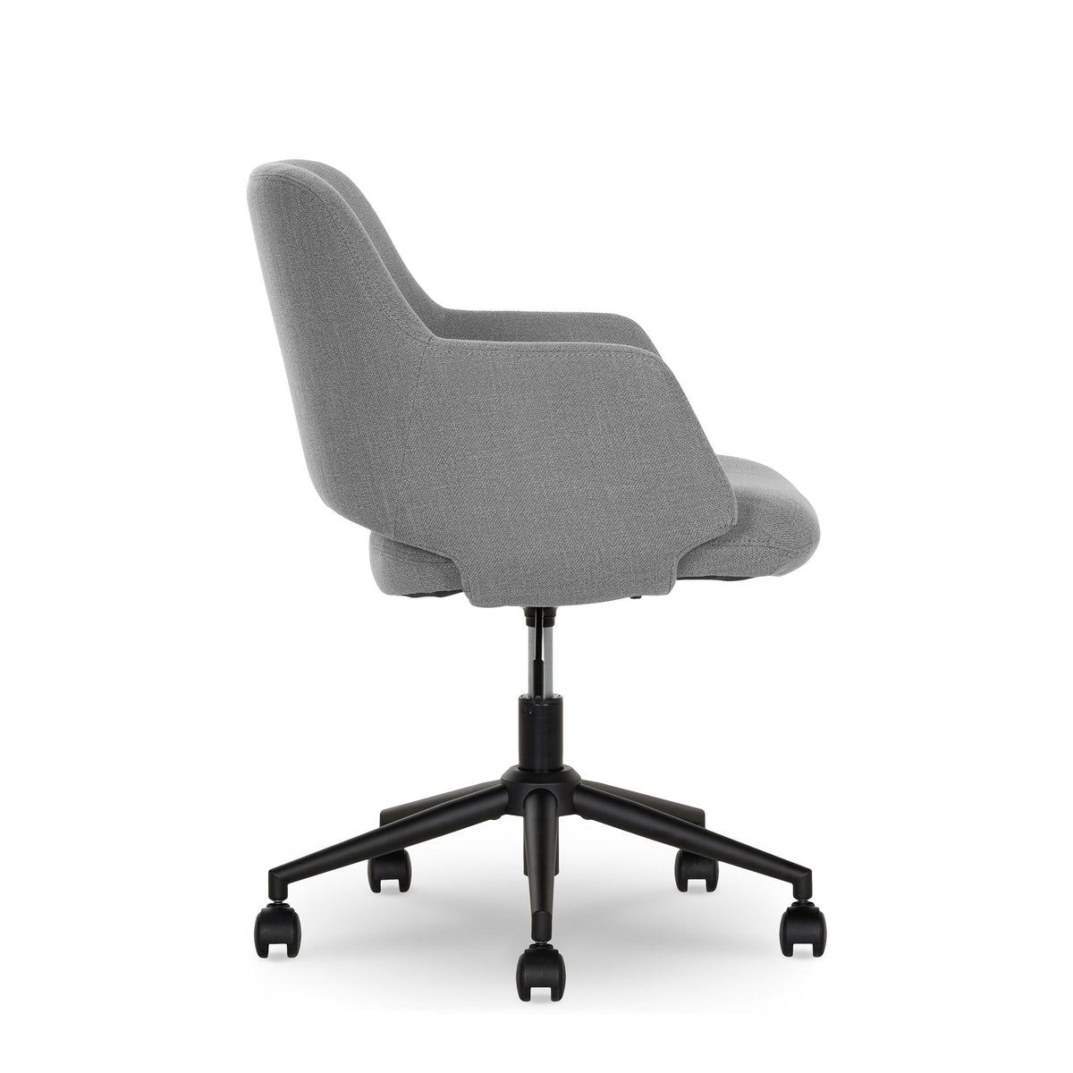 Lillian Office Chair, Gray - Dorm Room Essentials