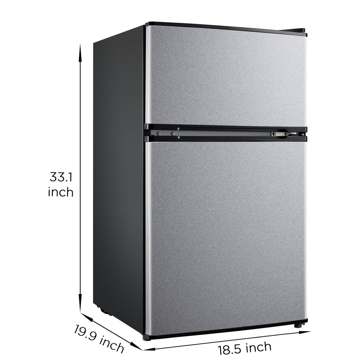 3.2 Cu Ft 2-Door Compact Refrigerator - Dorm Room Essentials