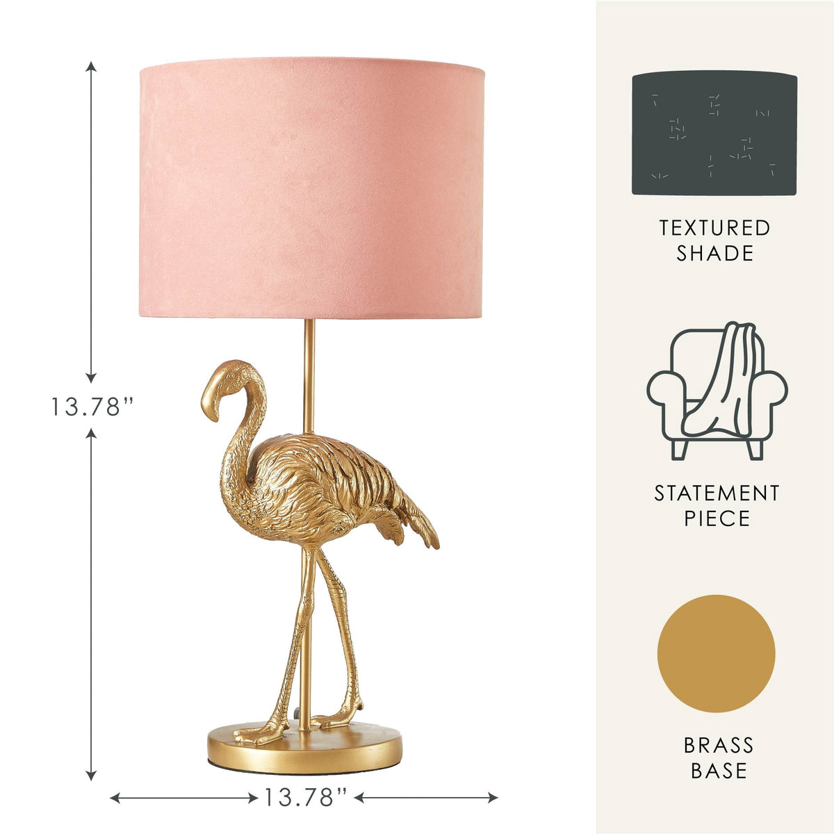 Home Decor Collection Pink Flamingo - Modern Table Lamp