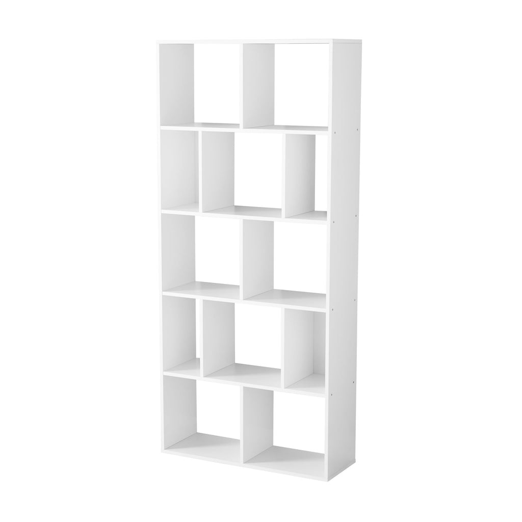 Modern 12-Cube Square Shelf Bookcase, - Bookcase Shelf