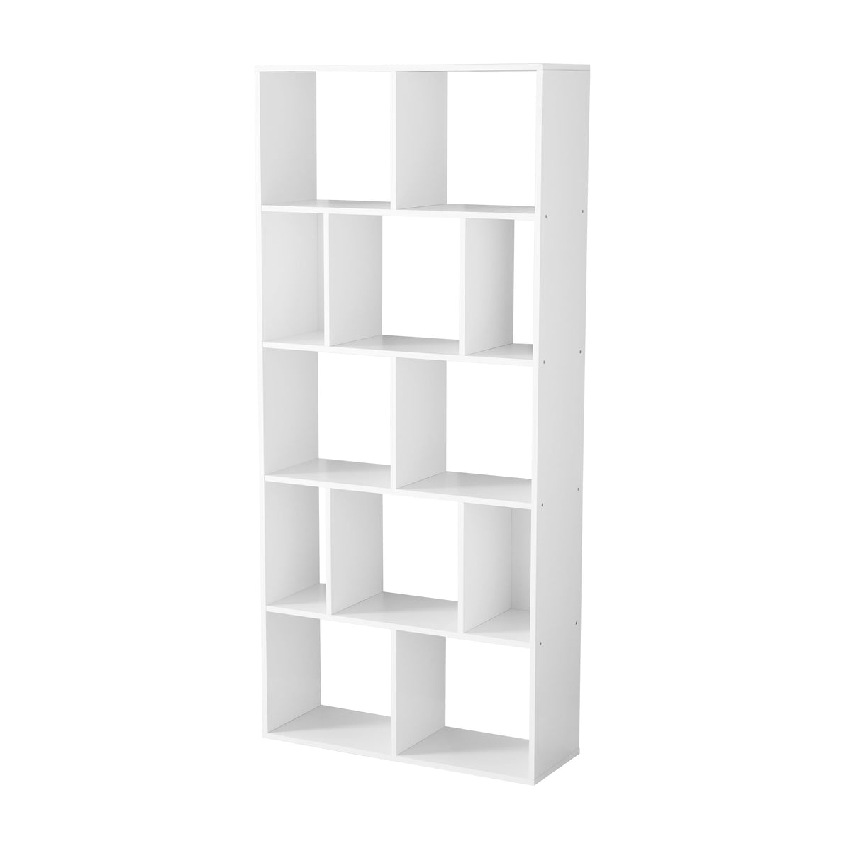 Modern 12-Cube Square Shelf Bookcase, - Bookcase Shelf
