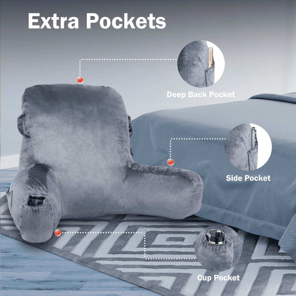 Reading Pillow, Extra Large 31" - Reading Pillow