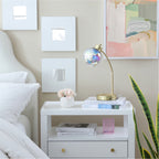Iridescent Orb Lamp, Gold - Modern Table Lamp
